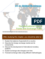 Introduction To Global Business: The International Flow of Funds and Exchange Rates