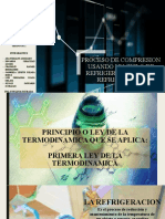 Proceso de Compresion Usando Un Ciclo de Refrigeracion