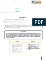 Actividades de La UNIDAD 2 - JAIME ARÉVALO JHON WHITMORE