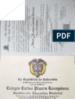 Acta y Diploma de Grado