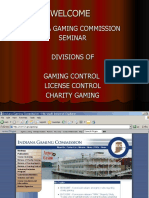 2007 Charity Gaming Seminars