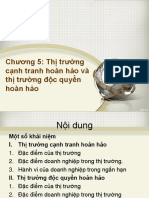 Chuong 5 - Thi Truong Canh Tranh Hoan Toan Va Thi Truong Doc Quyen Hoan Toan