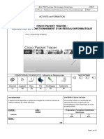 TP Cisco Packet Tracer Exos