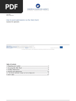 How To Send Submissions Via The Web Client - User Guidance