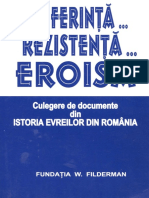 Suferinta Rezistenta Eroism Documente Istoria Evreilor 2008