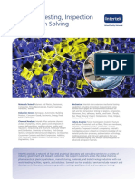 Polymer Testing Inspection and Problem Solving Brochure