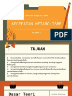 Praktikum Kecepatan Metabolisme