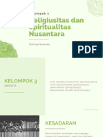 Kelompok 3 - Religiusitas Dan Spiritualitas Nusantara