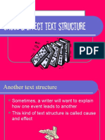 Cause and Effect With Activities