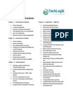 Hadoop Course Contents PDF