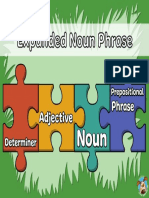 Expanded Noun Phrase Jigsaw Poster