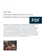 Arte - Wikipedia, La Enciclopedia Libre