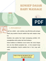 Konsep Dasar Baby Massage