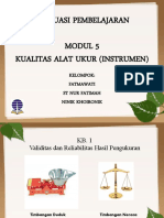 Modul 5 Kualitas Alat Ukur (Instrumen)