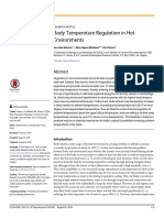Body Temperature Regulation in Hot Environments: Jan-Åke Nilsson, Mary Ngozi Molokwu, Ola Olsson