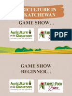 Saskatchewan Agriculture Game Show Questions