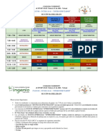 Programación INGENIO-INTERCASAS 2021 (Sección Bachillerato - A)