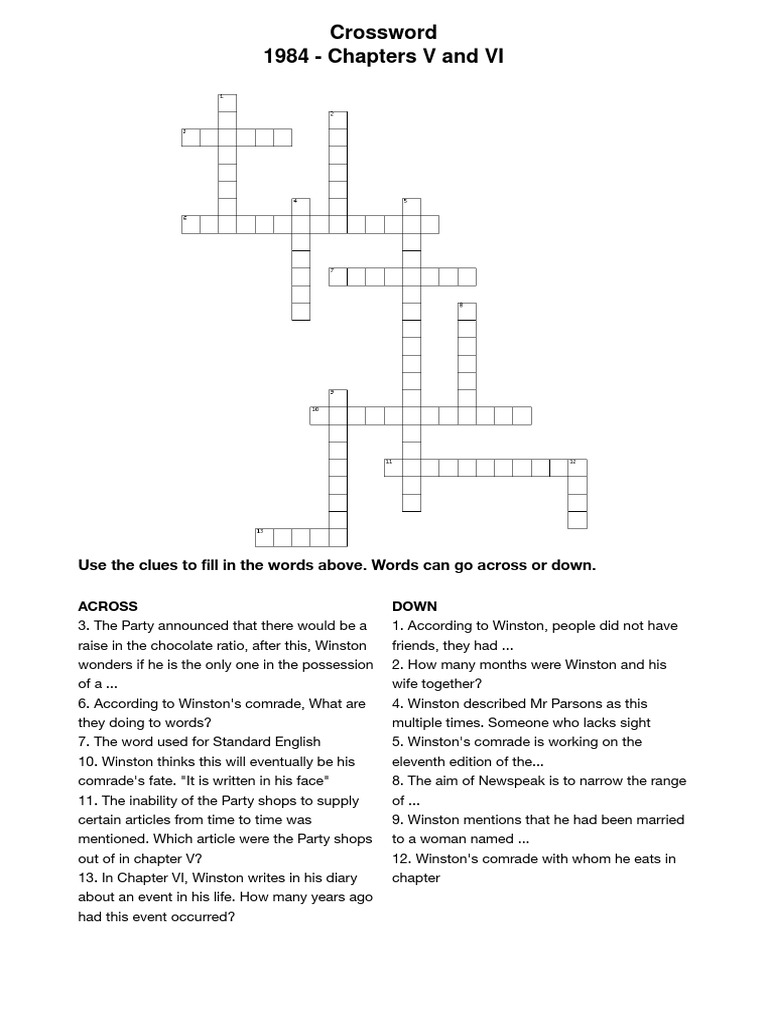 Crossword 1984 PDF