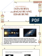 Tata Surya Sebagai Ruang Edar Bumi