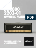 JCM800 2203-01 Owners Manual 2