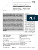 Complementary Metal-Oxide Semiconductor and Memristive Hardware For Neuromorphic Computing