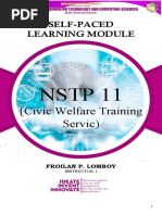 Self-Paced Learning Module: NSTP 11