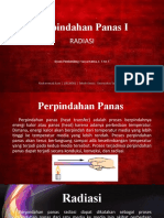 Perpindahan Panas I - Radiasi