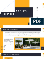 CANOPY SYSTEM REPORT