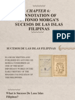 Chapter 6 Annotation of Antonio Morgas Sucesos de Las Islas Filipinas
