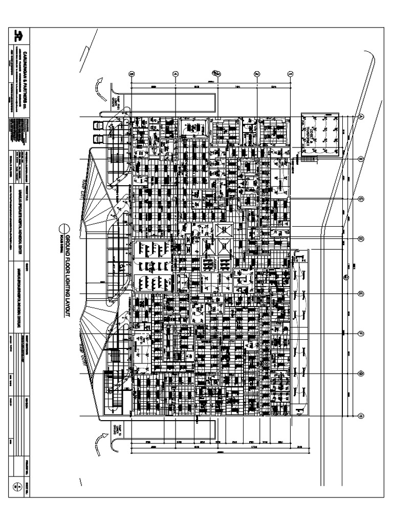Ground Floor Lighting Layout (Genset Room Included) PDF