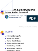 Sesi 3 - Metode Analisis Demografi - FKM UI