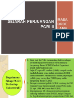 Sejarah Perjuangan Pgri I 1 Pertemuan 51