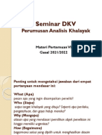 Seminar DKV Pertemuan 06