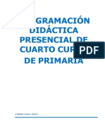 Pga Presencial 4º Primaria Curso 21-22 Def