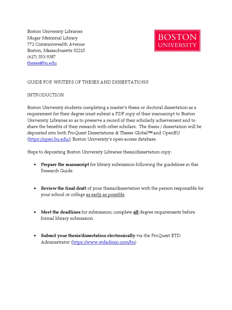 Thesis Dissertation Guide 20211001 | PDF | Thesis | Typefaces