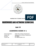 Hardware: and Network Servicing
