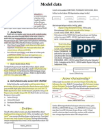 Materi RDBMS Model Data