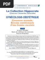 I-2-16-Grossesse normale . Besoins nutritionnels d’une femme enceinte
