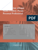 Keperawatan Sebagai Suatu Profesi Peran Perawat Profesiona