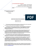 Export Risk Indicators and Manual