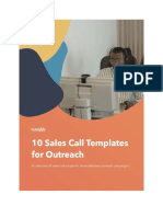 Standard Outreach Call Template