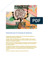 Indicaciones Previas A La Toma de Ayahuasca.-1