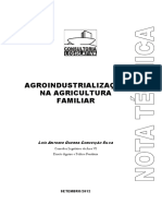 Agroindustrialização na agricultura familiar