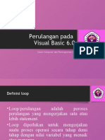 Perulangan Pada Visual Basic 6.0