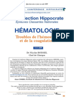 III-339-Troubles de L 'Hémostase Et de La Coagulation