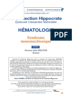 III-334-Syndrome Mononucléosique