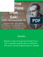 Saki Quotes