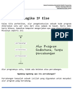 Pertemuan 4 (Logika IF)