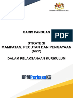 Kpm strategi m2p SumberKU KPM: