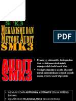 Laporan Mekanisme Dan Metode Audit SMK3